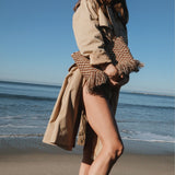 Freya Fringe Straw Handbag - Zandra Stone