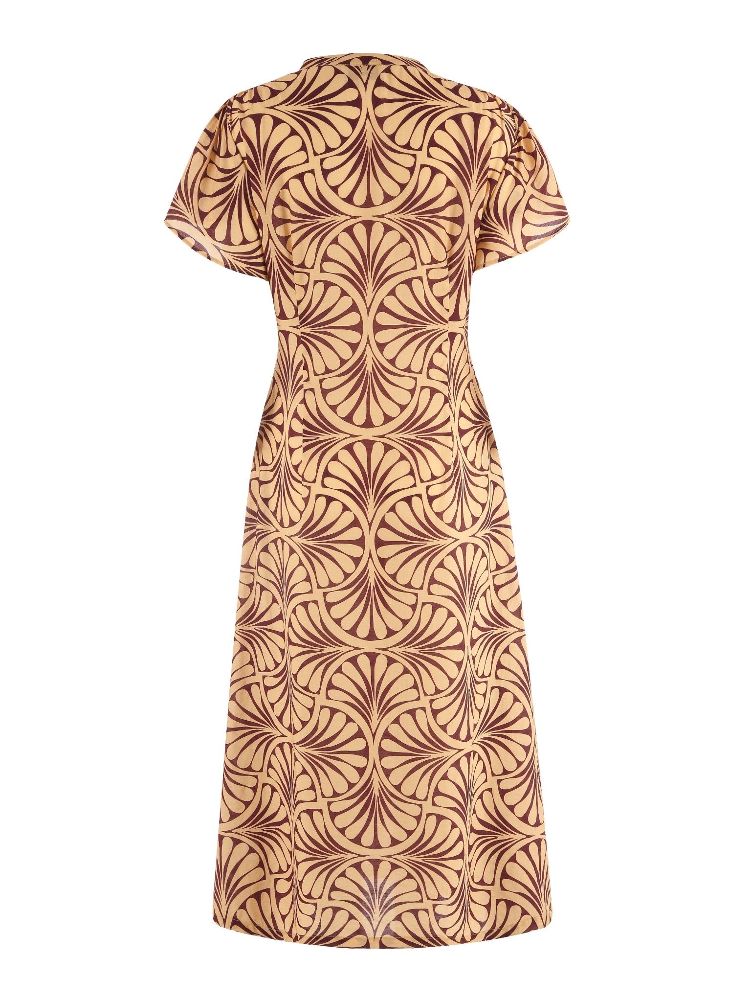 Lindsay Maxi Dress with Belt - Zandra Stone
