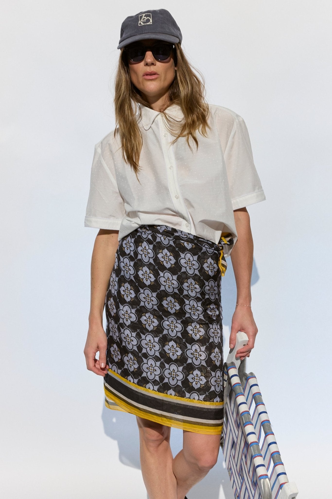 Mosaic Silk Pareo - Extra Large - Zandra Stone