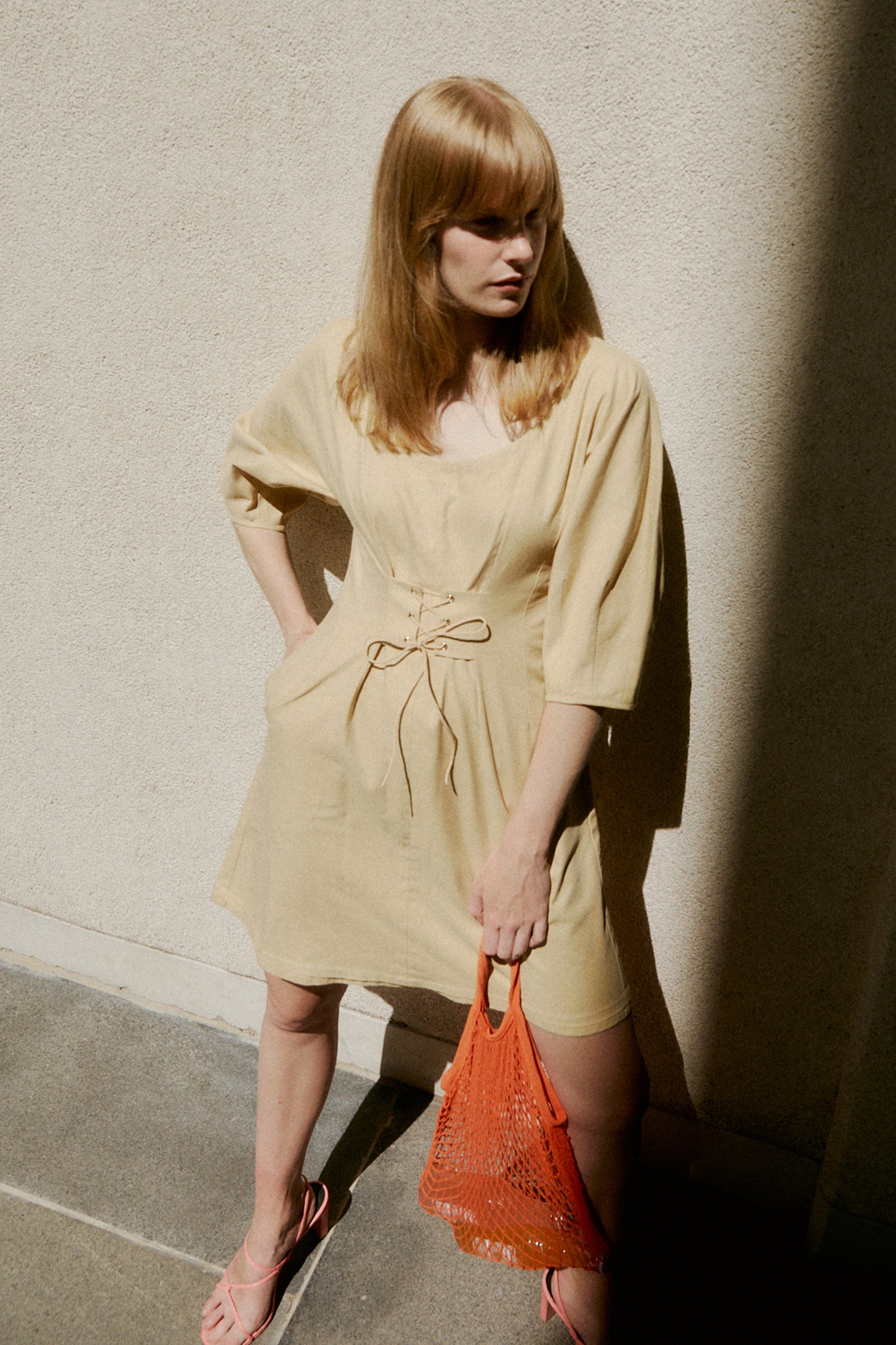 Rosie Lace Front Dress - Zandra Stone