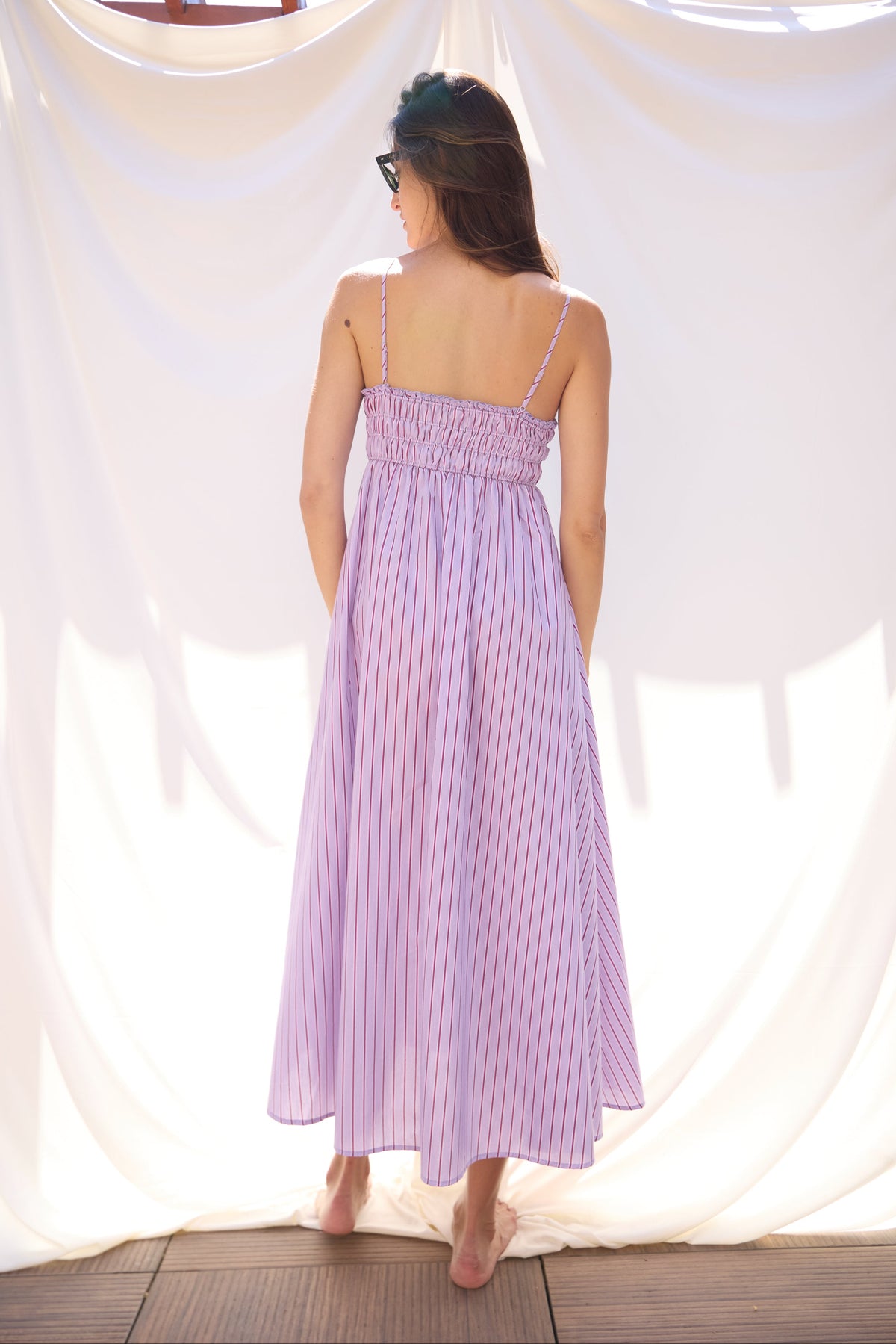 Petra Ruched Maxi Dress