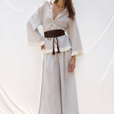 Baxter Leather Wrap Belt
