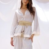 Baxter Leather Wrap Belt
