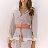 Baxter Leather Wrap Belt