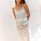 Skye Cami Top - Blue Pastel