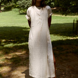 Bari Side Button Dress