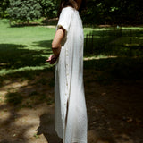 Bari Side Button Dress