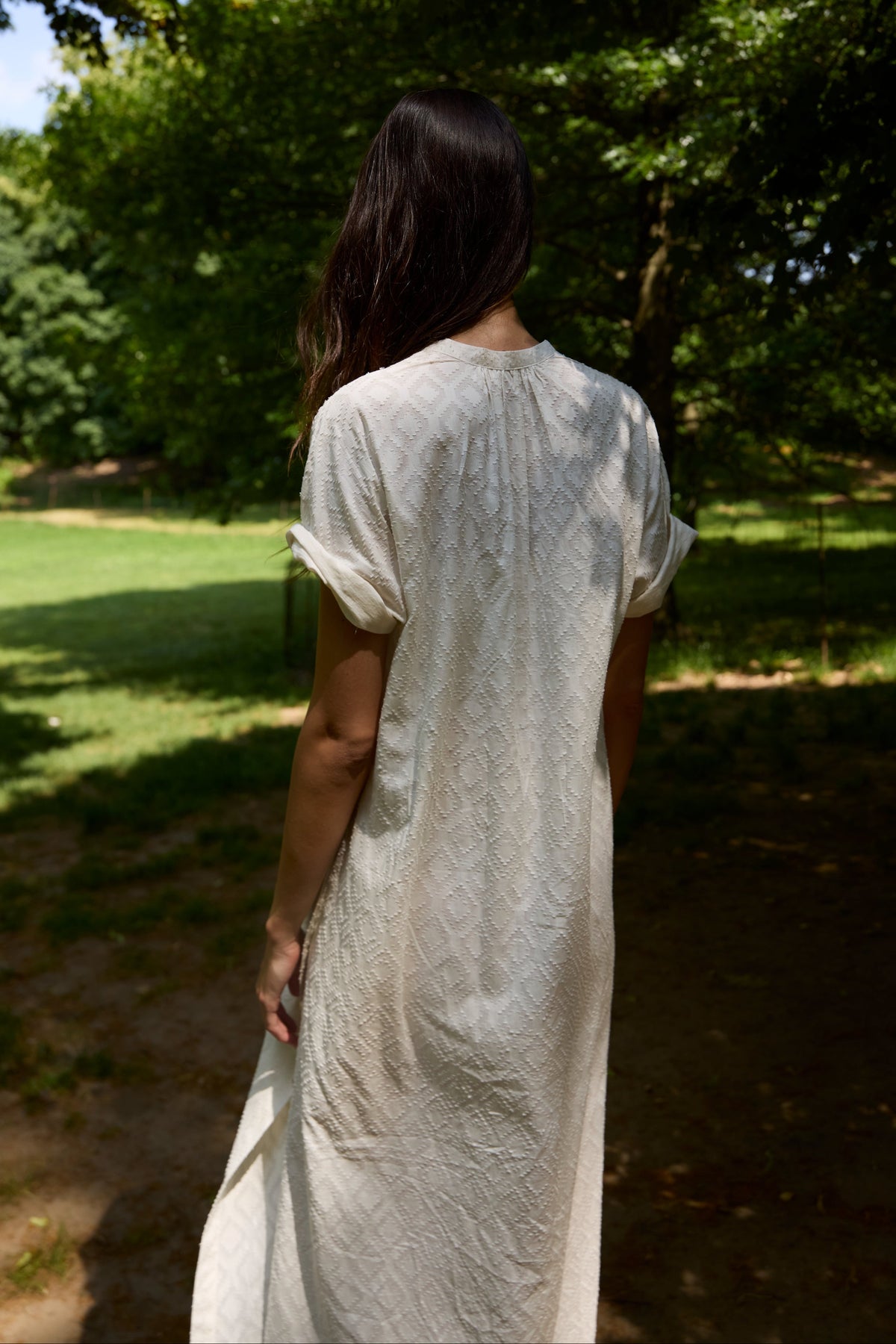 Bari Side Button Dress
