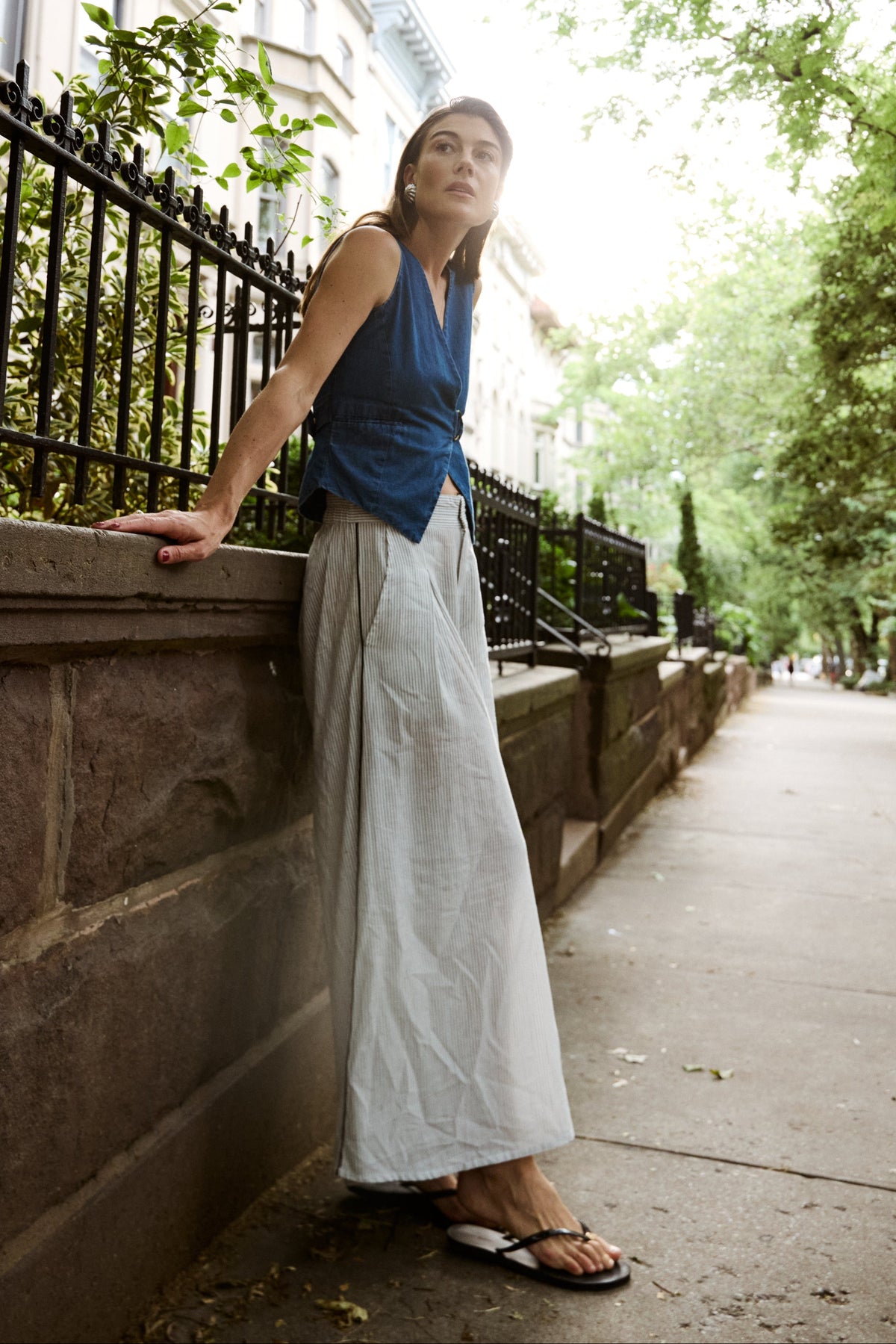 Palazzo Pant - Stripe