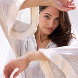 Isola Fringe Shirt - Stripe