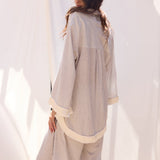 Isola Fringe Shirt - Stripe