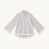Isola Fringe Shirt - Stripe