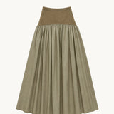 Jude Block Maxi Skirt