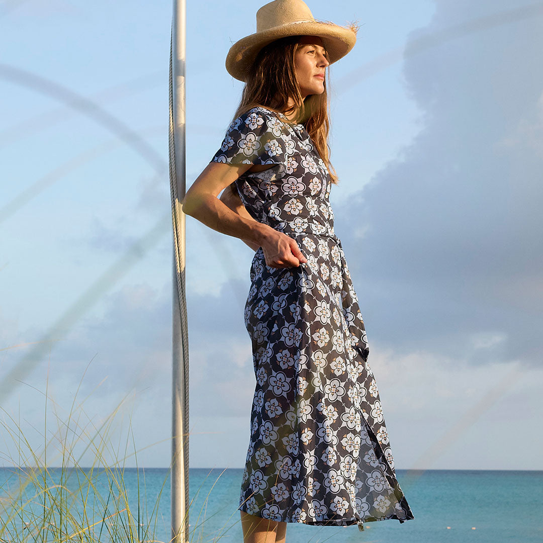 Lindsay with Belt Maxi Dress Zandra Stone Lindsay with Belt Maxi Dress Zandra Stone