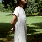 Bari Side Button Dress