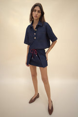 Abel Denim Mini Skirt