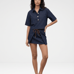 Abel Denim Mini Skirt - Zandra Stone