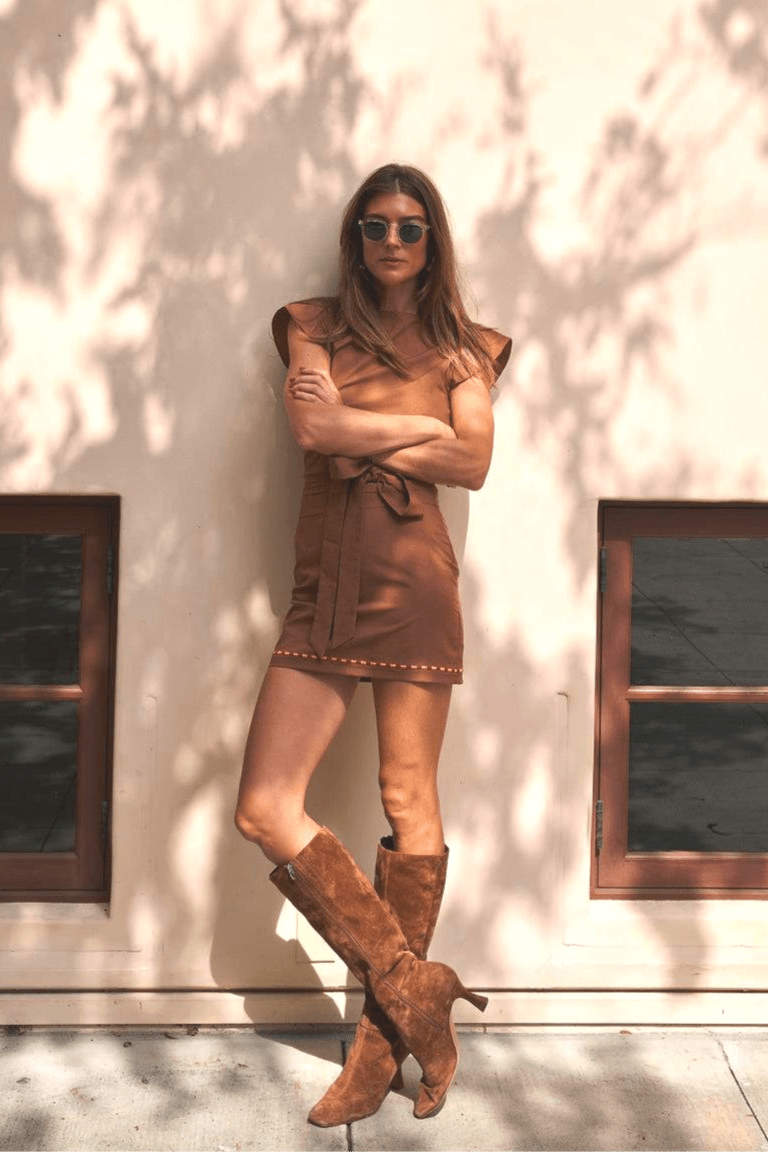 Ama Mini Skirt - Zandra Stone