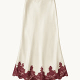 Ander Lace Hem Bias Skirt - Zandra Stone