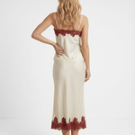 Ander Lace Hem Bias Skirt - Zandra Stone