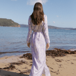 Annie Long Sleeve Slip Dress - Zandra Stone