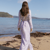 Annie Long Sleeve Slip Dress - Zandra Stone