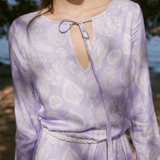 Annie Long Sleeve Slip Dress - Zandra Stone
