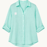 Arata Mint Shirt - Zandra Stone