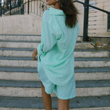 Arata Mint Shirt - Zandra Stone