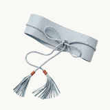 Baxter Leather Wrap Belt - Zandra Stone