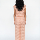 Beth Cotton Eyelet Pant - Zandra Stone