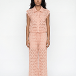 Beth Cotton Eyelet Pant - Zandra Stone