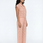 Beth Cotton Eyelet Pant - Zandra Stone