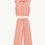 Beth Cotton Eyelet Pant - Zandra Stone