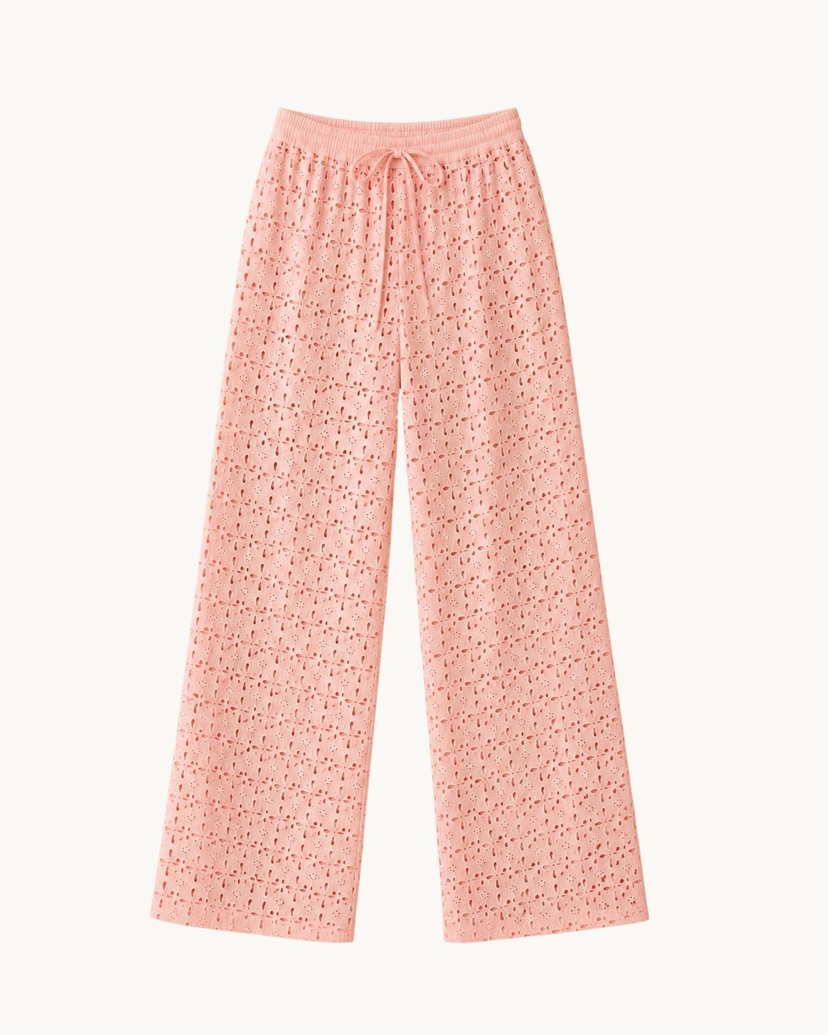 Beth Cotton Eyelet Pant - Zandra Stone