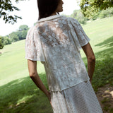 Betts Lace Short Sleeve Shirt - Zandra Stone