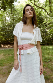Betts Lace Short Sleeve Shirt - Zandra Stone