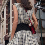 Block Maxi Dress - Plaid - Zandra Stone