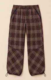 Carmen Cargo Pant Plaid - Zandra Stone