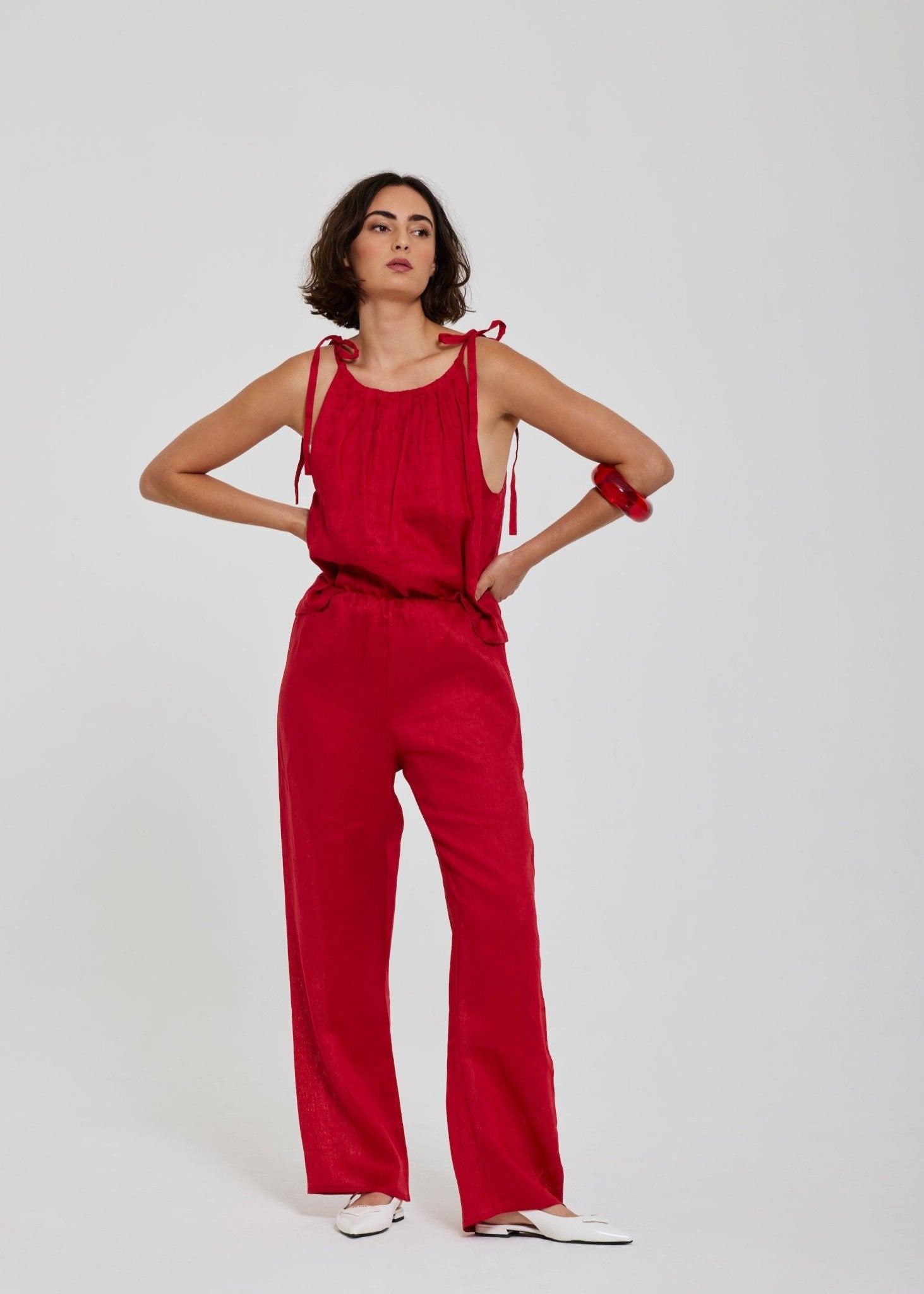 Chabelly Coral Pant - Zandra Stone