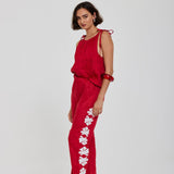 Chabelly Coral Pant - Zandra Stone