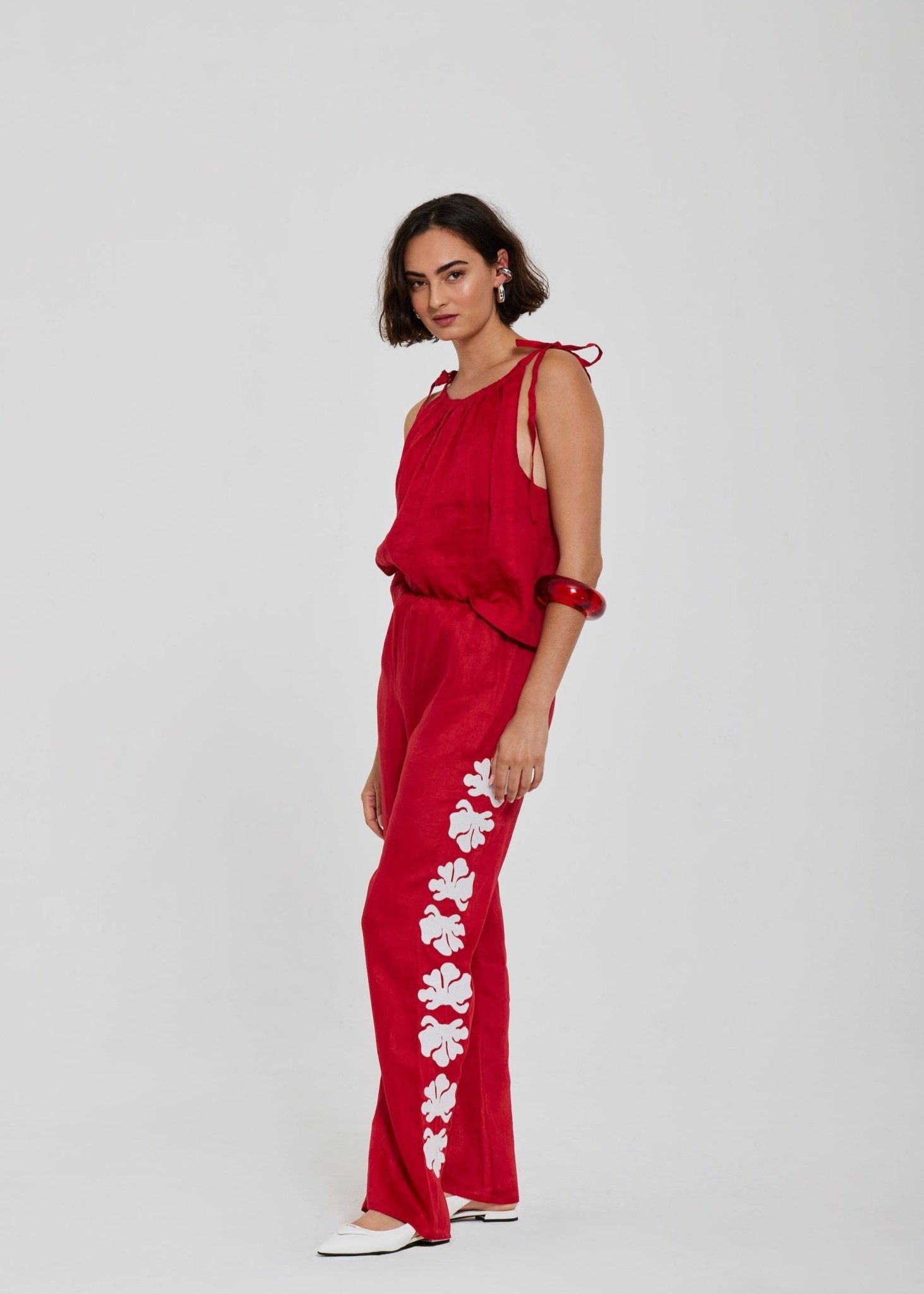 Chabelly Coral Pant - Zandra Stone
