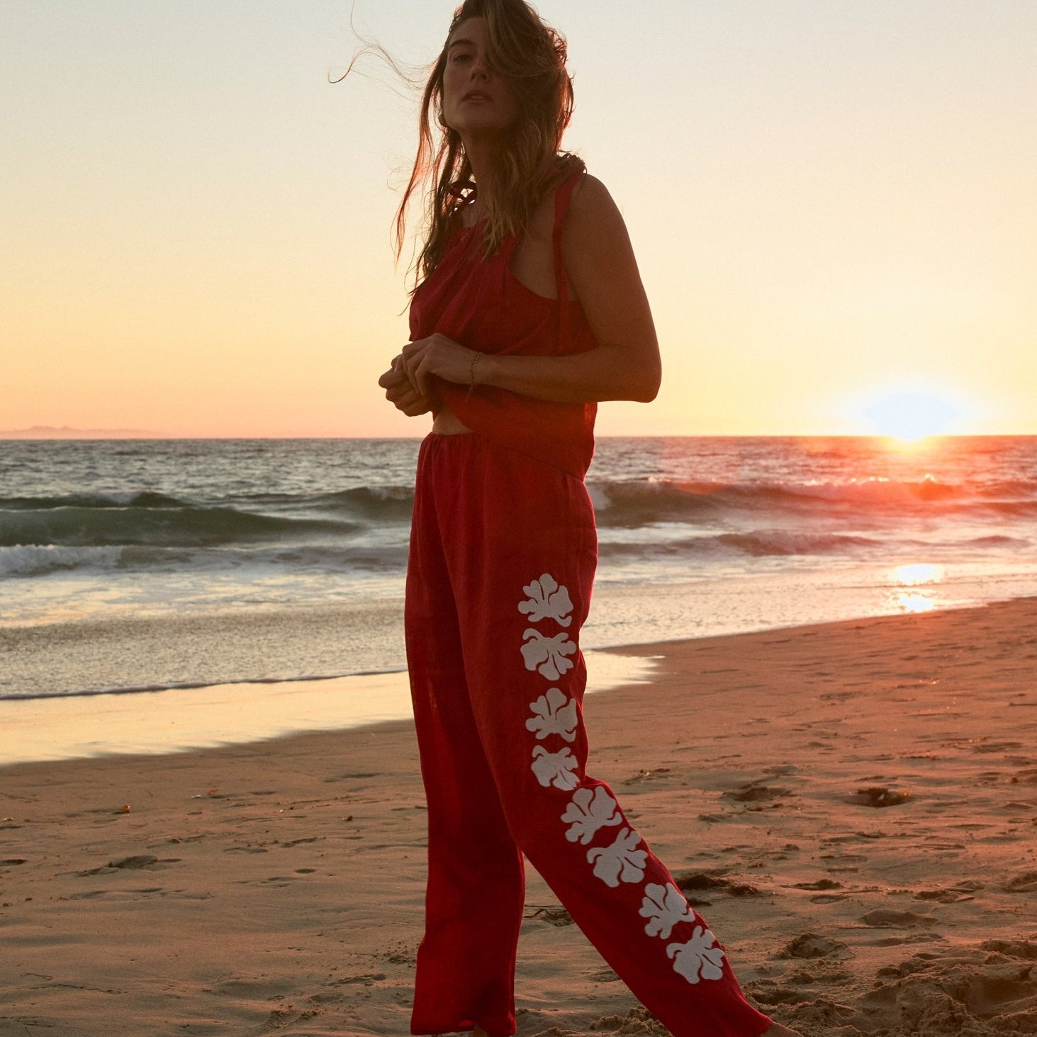 Chabelly Coral Pant - Zandra Stone