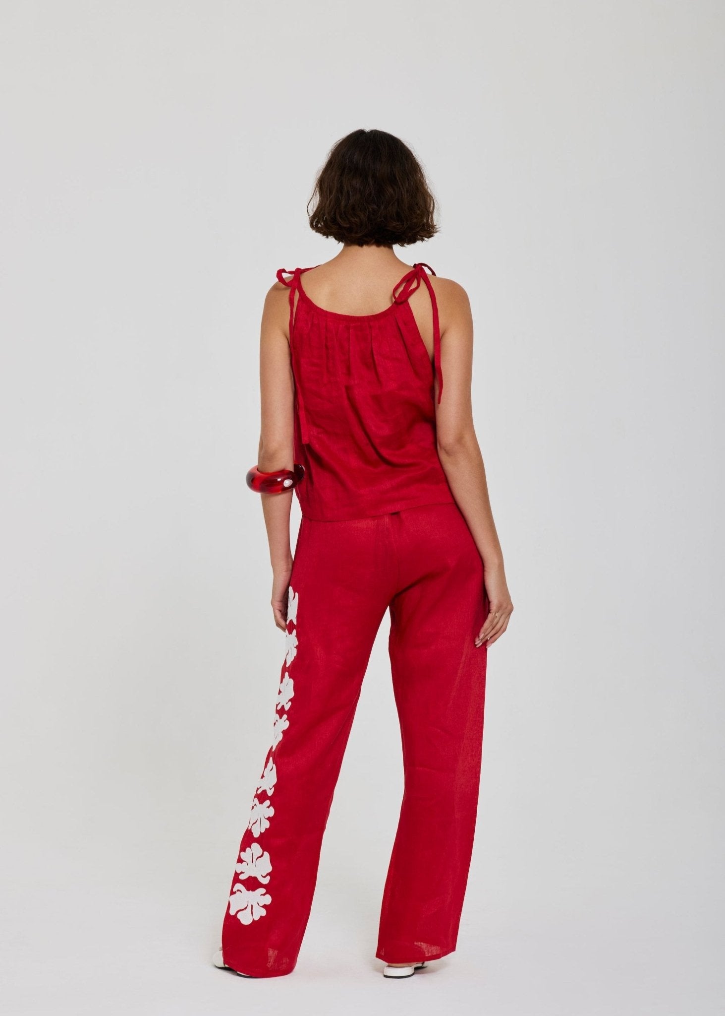 Chabelly Coral Pant - Zandra Stone