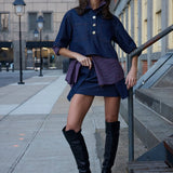 Char Overshirt Denim Shirt - Zandra Stone