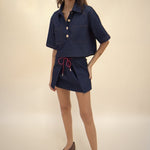 Char Overshirt Denim Shirt - Zandra Stone