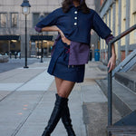 Char Overshirt Denim Shirt - Zandra Stone