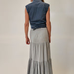 Cisco Sleeveless Wrap Shirt - Zandra Stone