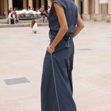 Cisco Sleeveless Wrap Shirt - Zandra Stone