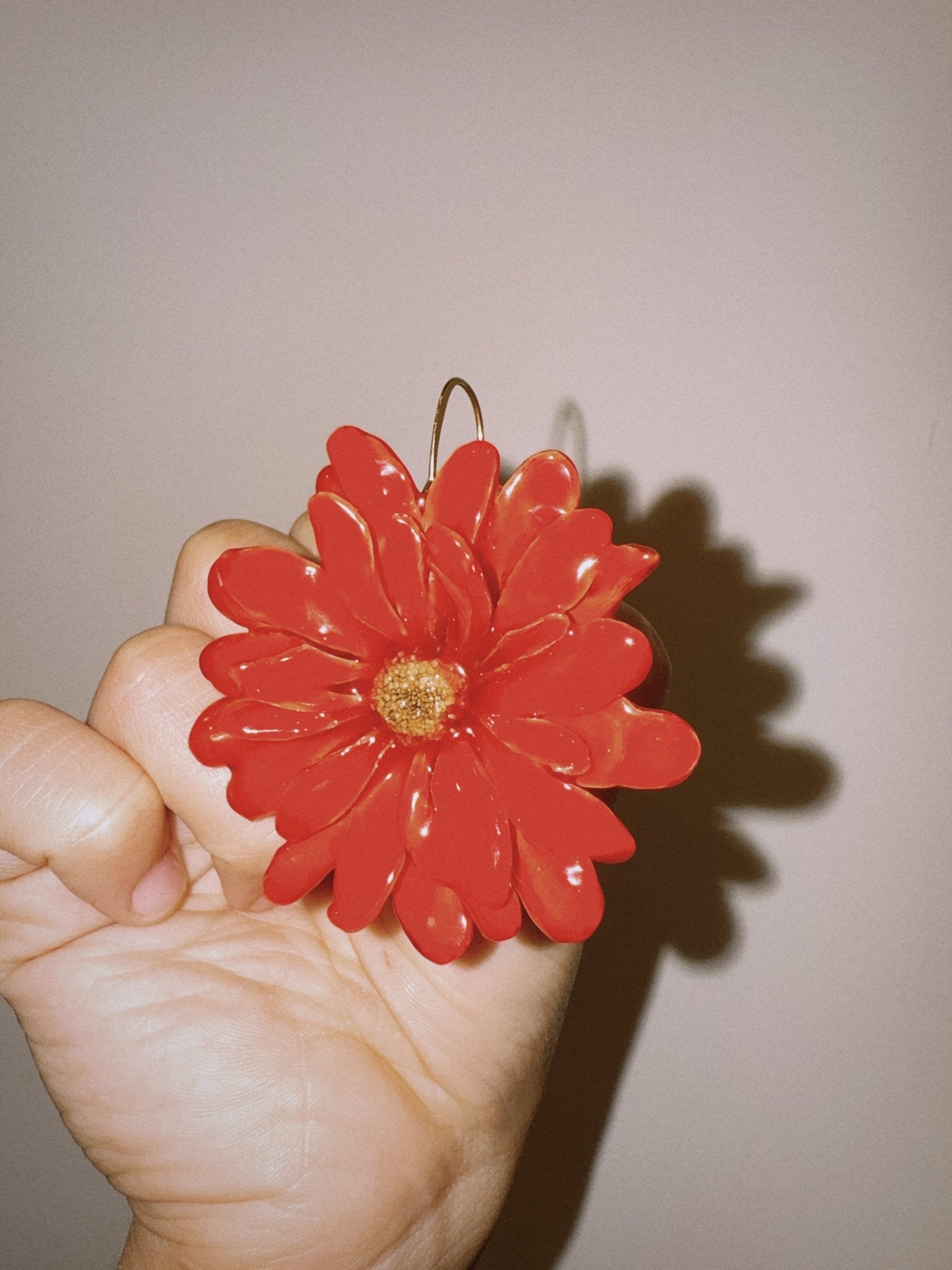 Dahlia Resin Earrings - Zandra Stone